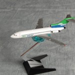 Air West 727 Green Blue